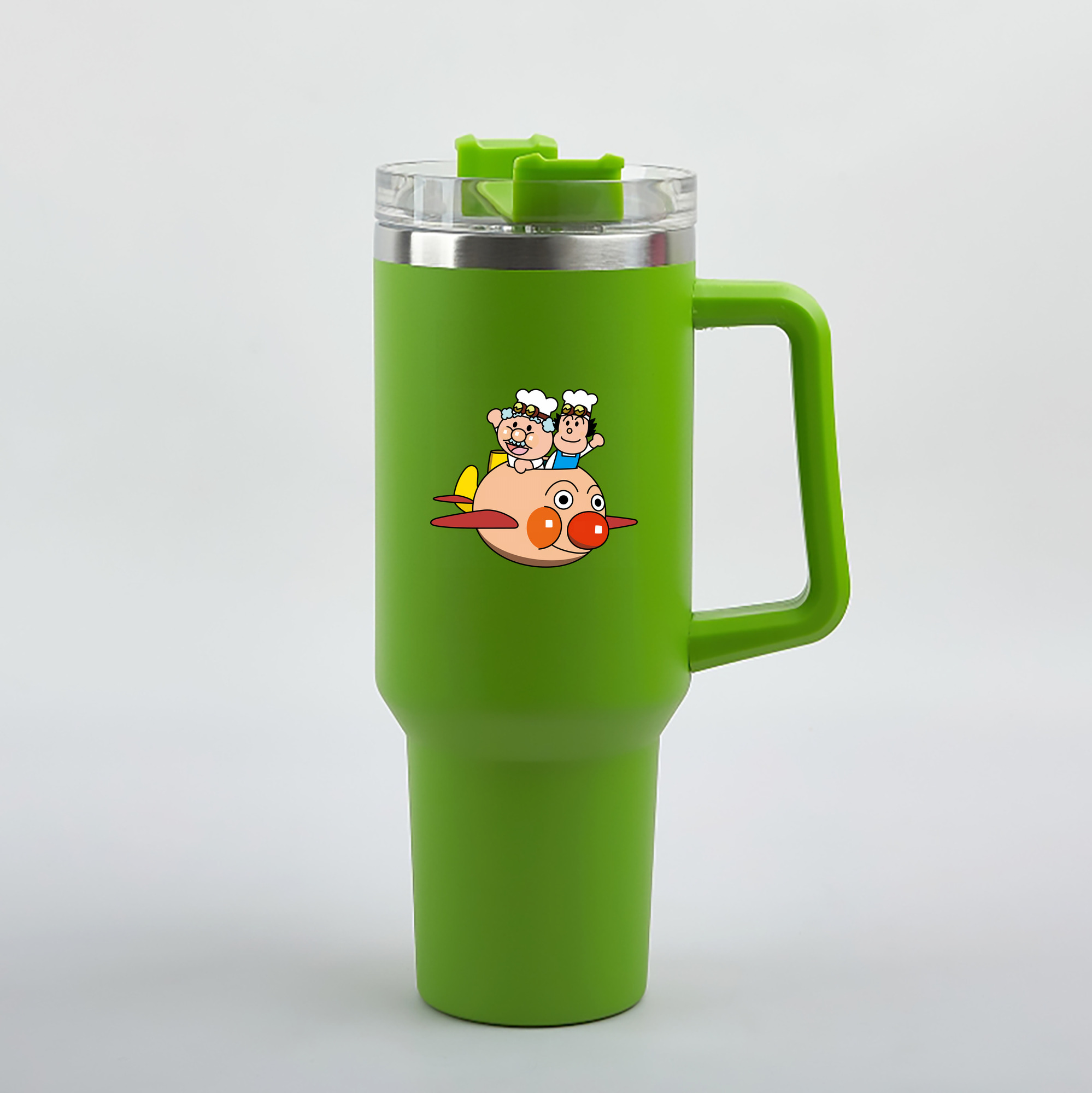 （画像用） アンパンマン Anpanman 1200mL車用タンブラー（カラープリント）